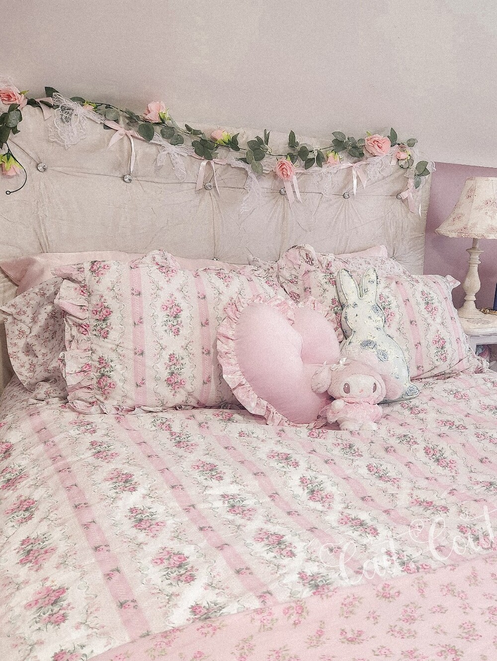Loveshackfancy Dreamy Days Ruffle Organic Cotton Duvet & Shams